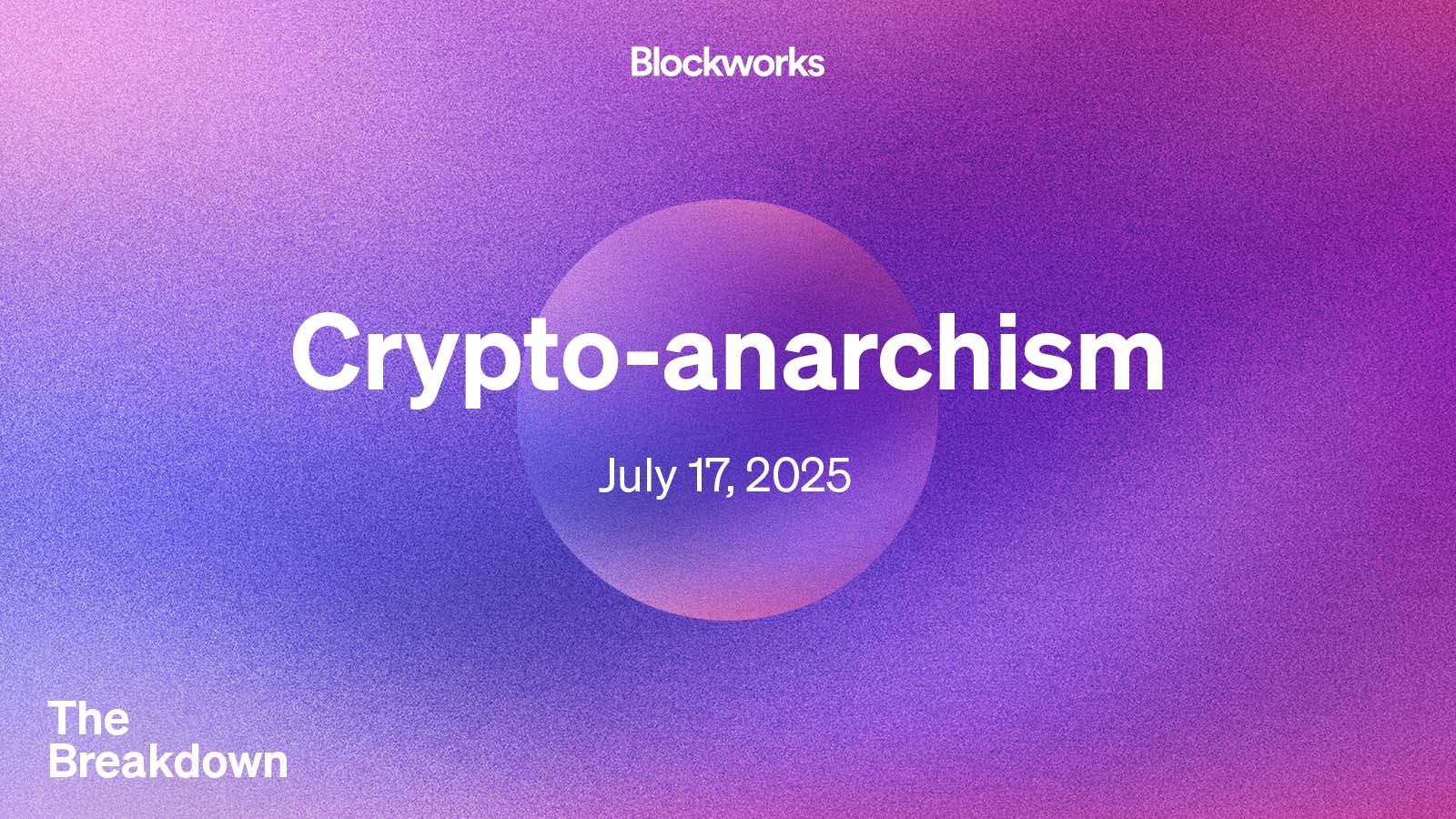 Anarchy, crime and stablecoins